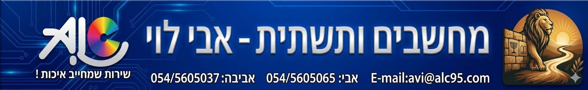 מחשבים ותשתית - אבי לוי